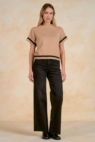 Elan Short Sleeve Crewneck Sweater