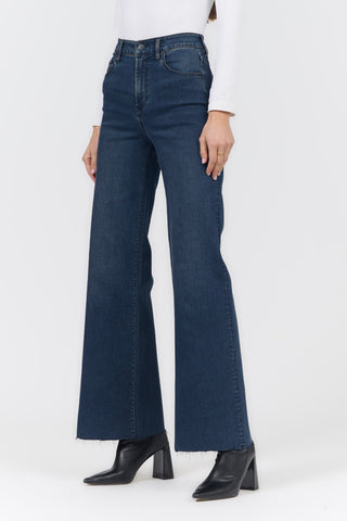 Fiona Wide Leg Jean in Callaway