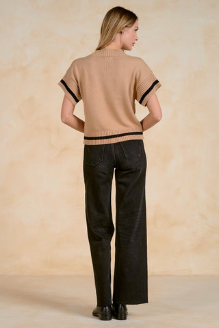 Elan Short Sleeve Crewneck Sweater