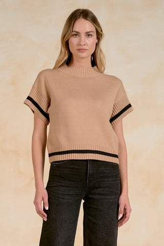 Elan Short Sleeve Crewneck Sweater