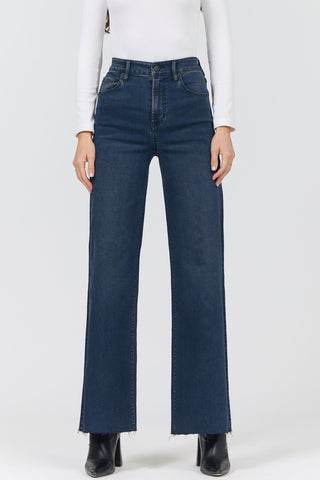 Fiona Wide Leg Jean in Callaway