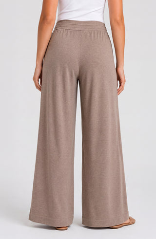 Liverpool Pull-On Pleated Wide Leg Pant