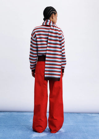 FRNCH Shibuya Cardigan and Scarf Set