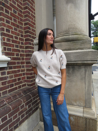 Pink Martini Marcella Sweater detail view