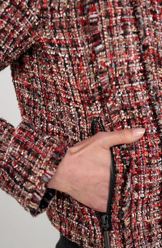 Liverpool Zip Jacket With Fringe