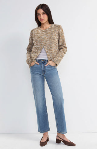 Liverpool Gold Rush Collarless Moto Jacket