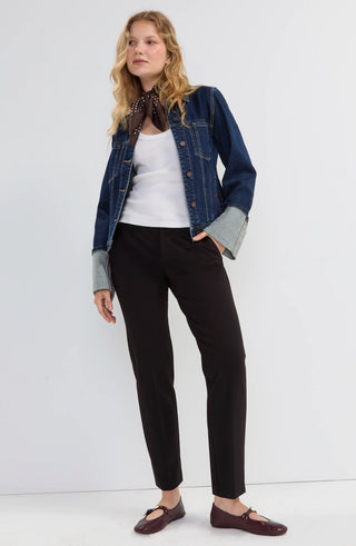 Liverpool Tall Cuffed Selvedge Trucker Jacket