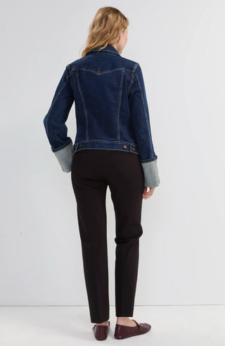 Liverpool Tall Cuffed Selvedge Trucker Jacket