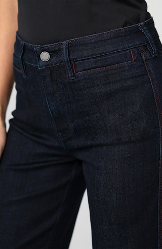 Liverpool Kennedy Straight Leg Jean in Midnight Eclipse