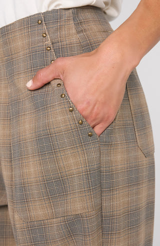 Liverpool Oak High Rise Crop Trouser