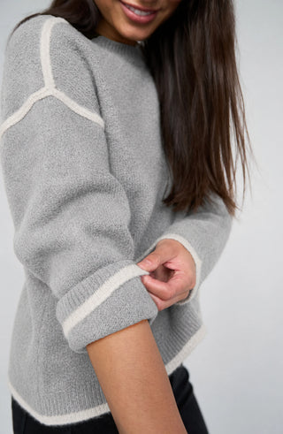 Liverpool Long Sleeve Tulip Hem Sweater