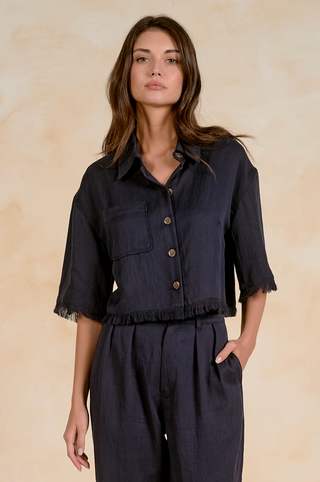 Sloane Fray Top