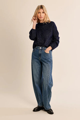 Navy sweater