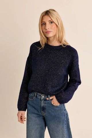 Navy sweater